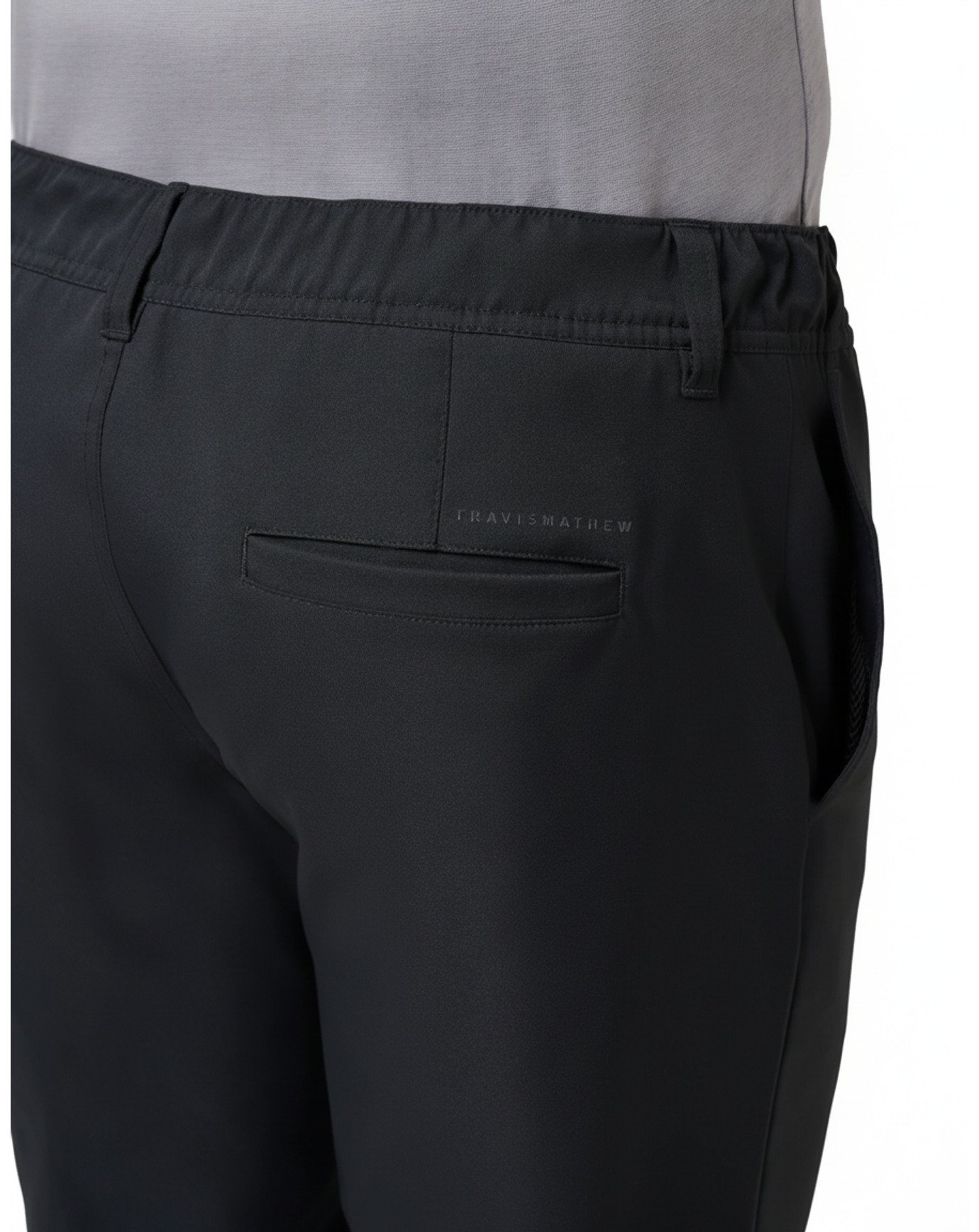 Travis Mathew Open To Close 2.0 Jogger pánské kalhoty, černé