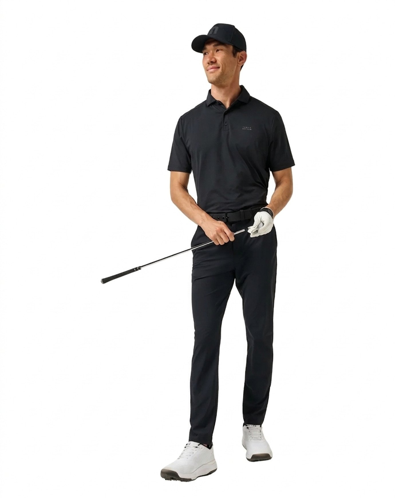 Travis Mathew Hero Hour Golf pánské kalhoty, černé