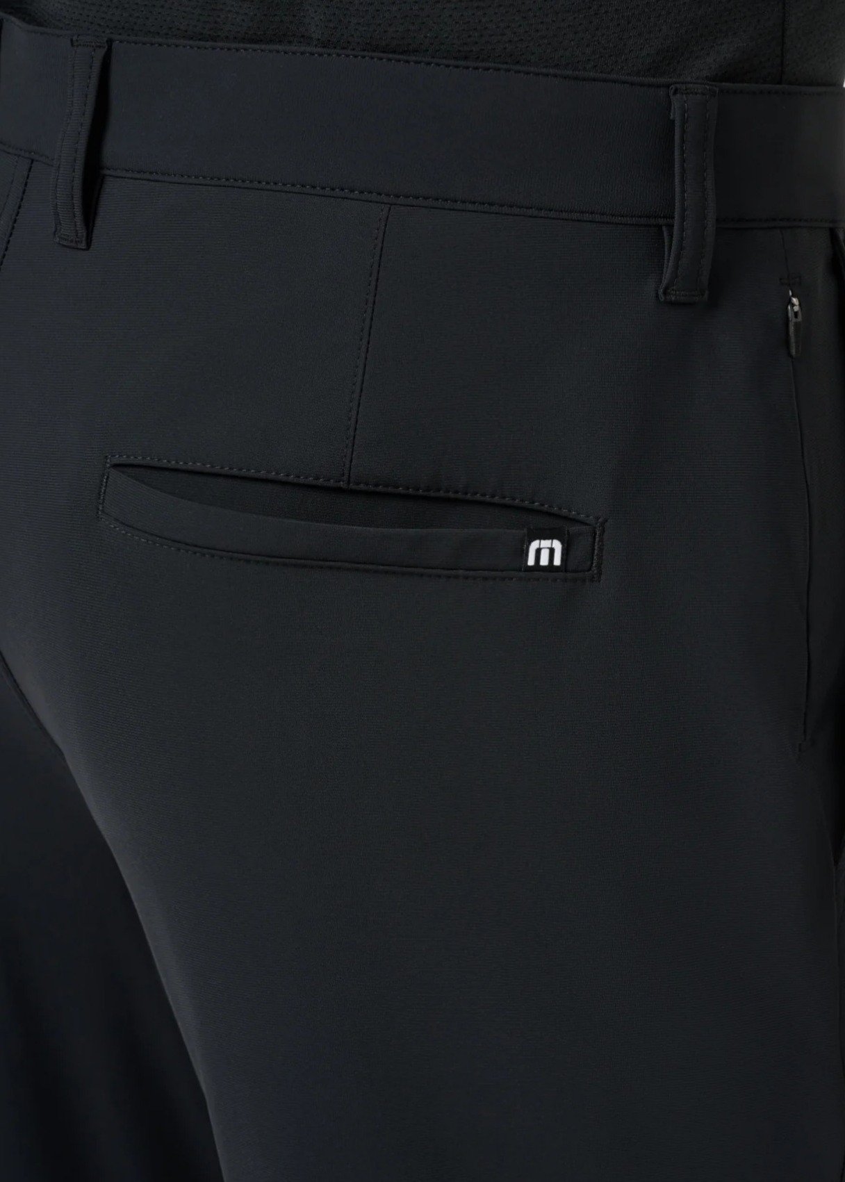 Travis Mathew Hero Hour Golf pánské kalhoty, černé