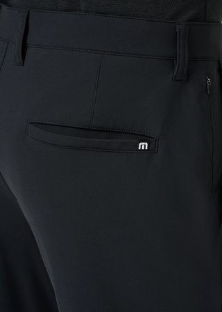 Travis Mathew Hero Hour Golf pánské kalhoty, černé