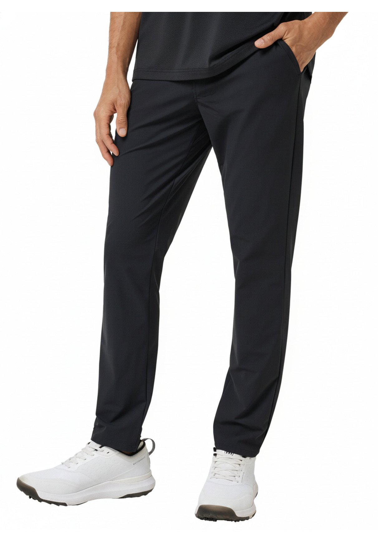 Travis Mathew Hero Hour Golf pánské kalhoty, černé