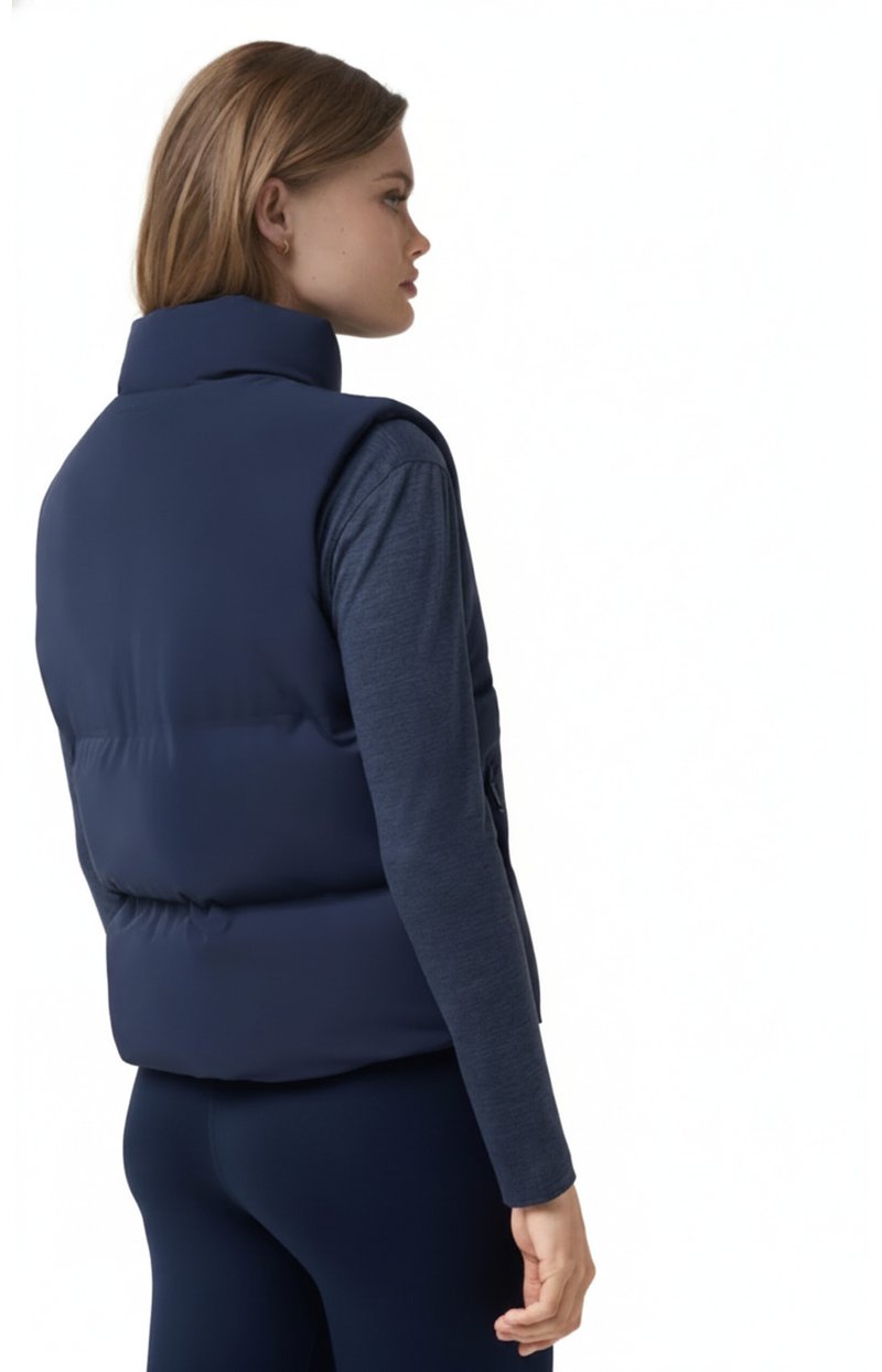 Travis Mathew Moontide Bonded 2.0 dámská vesta, navy blazer
