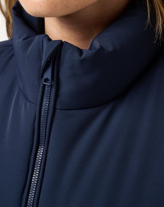 Travis Mathew Moontide Bonded 2.0 dámská vesta, navy blazer