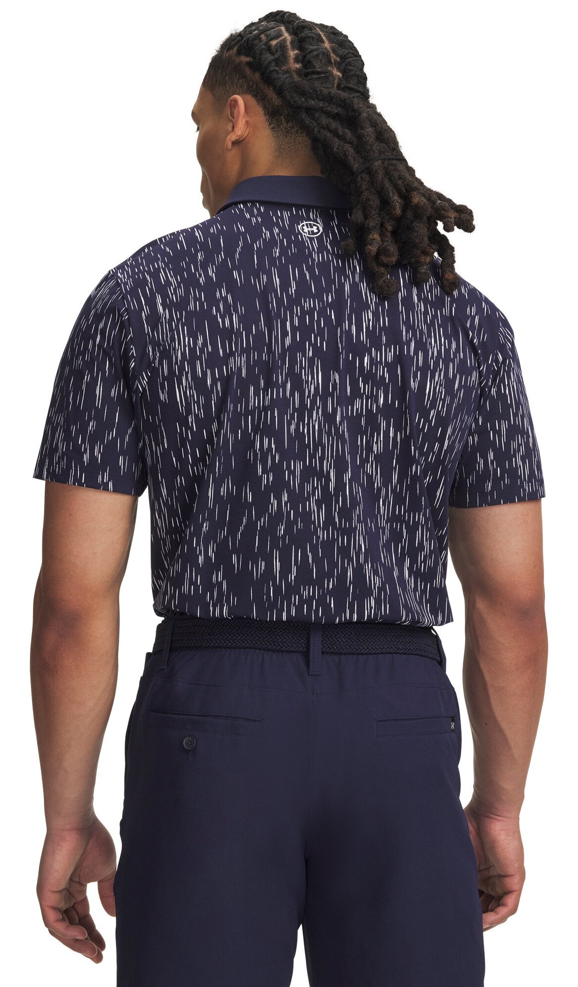 Under Armour ArmourDry Printed pánské polo, midnight navy