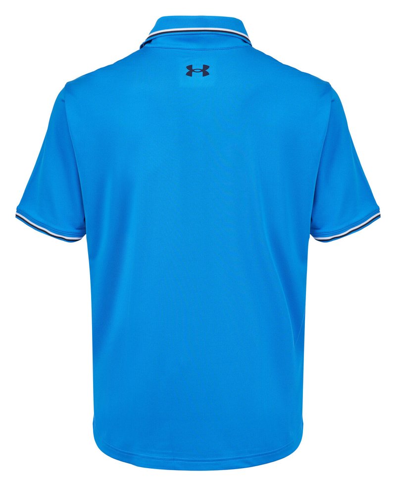 Under Armour Playoff 3.0 Rib pánské polo, blue atlantis