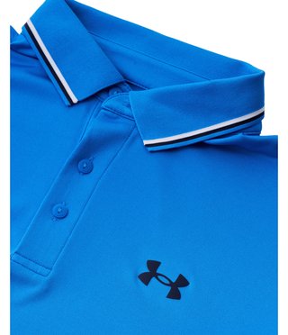 Under Armour Playoff 3.0 Rib pánské polo, blue atlantis