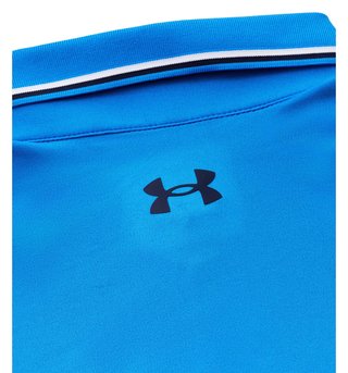 Under Armour Playoff 3.0 Rib pánské polo, blue atlantis