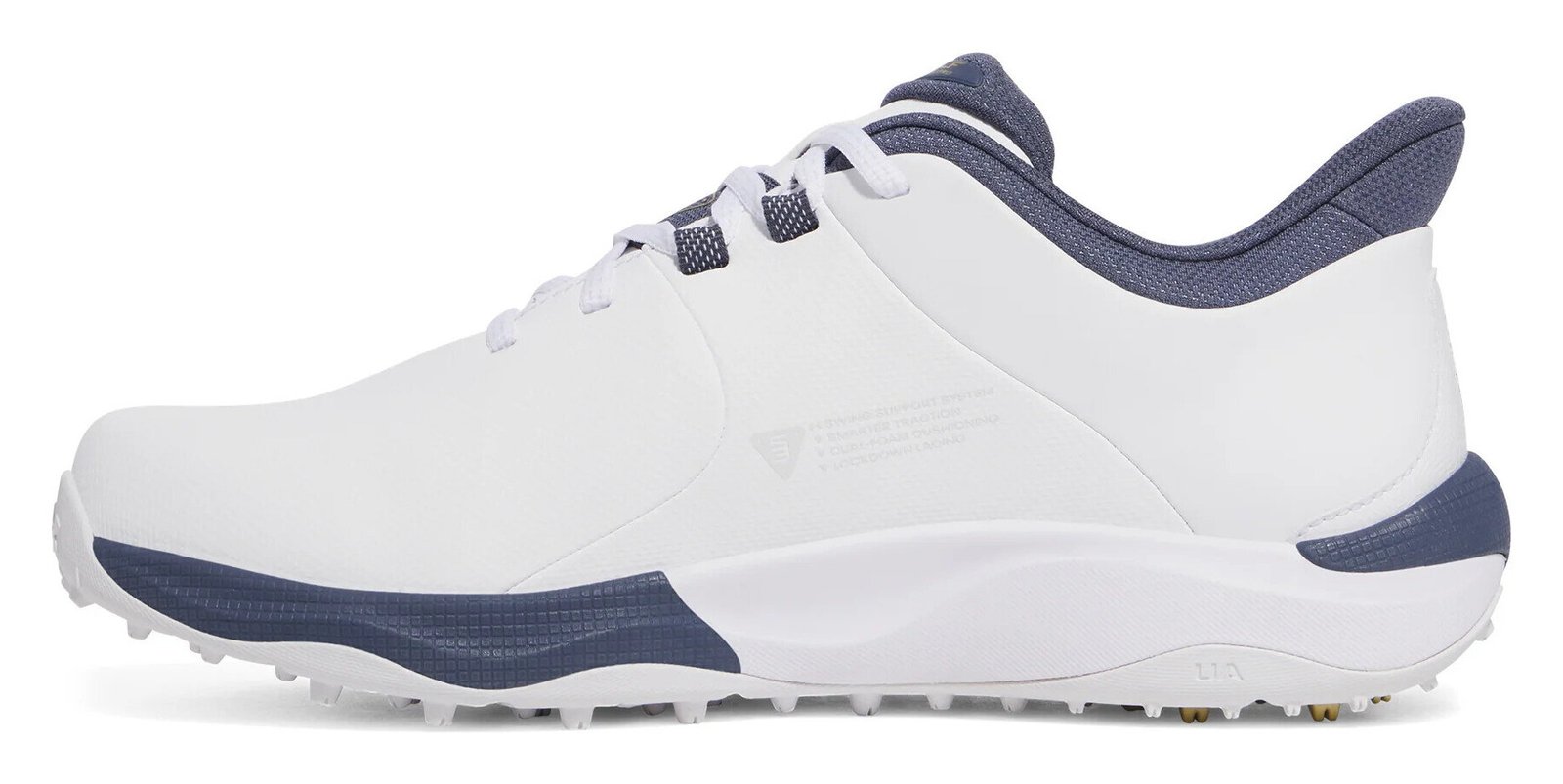 Under Armour Drive Pro SL Wide pánské golfové boty, bílé