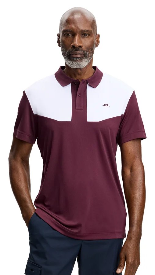 J.Lindeberg Calex pánské polo, winetasting