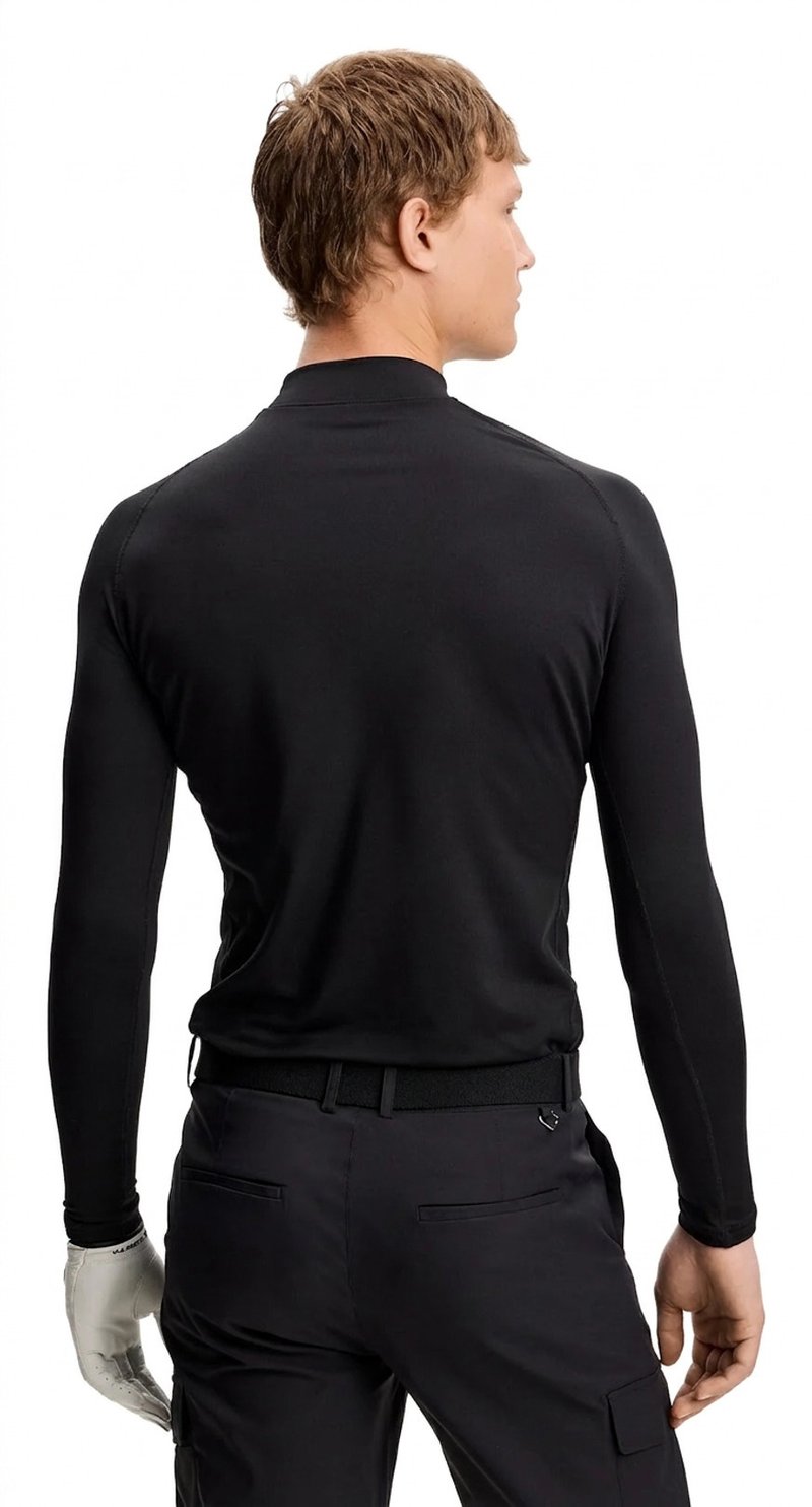 J.Lindeberg Ello Brushed pánské triko, černé
