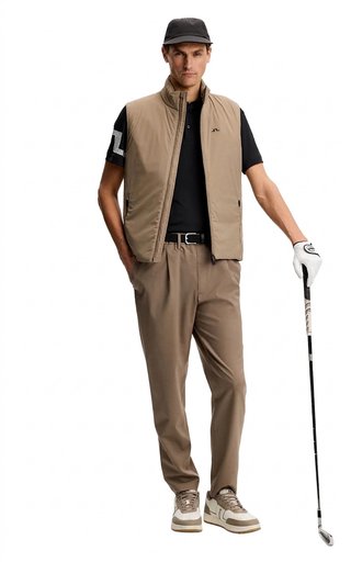 J.Lindeberg Heath pánské polo, černé