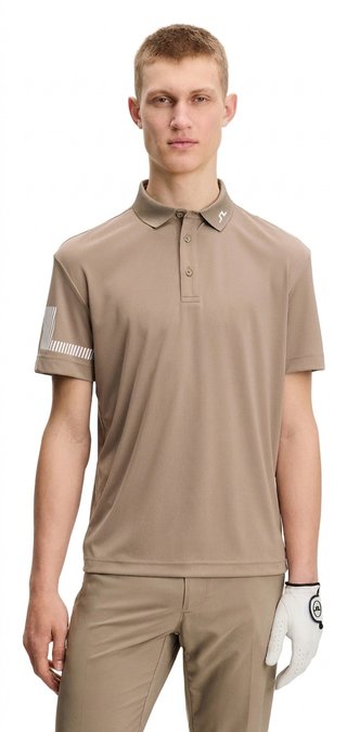 J.Lindeberg Heath pánské polo, brindle