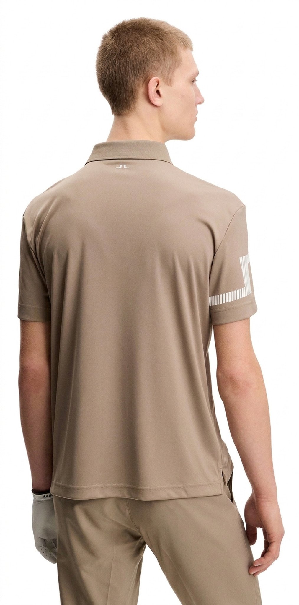 J.Lindeberg Heath pánské polo, brindle