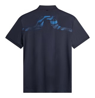 J.Lindeberg KV Print pánské polo, JLNavy
