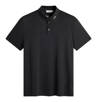 J.Lindeberg KV Print pánské polo, černé