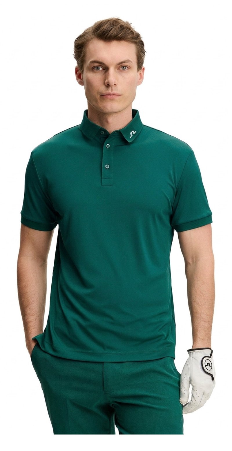 J.Lindeberg KV Print pánské polo, forest biome