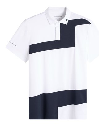 J.Lindeberg Sidd pánské polo, bílé