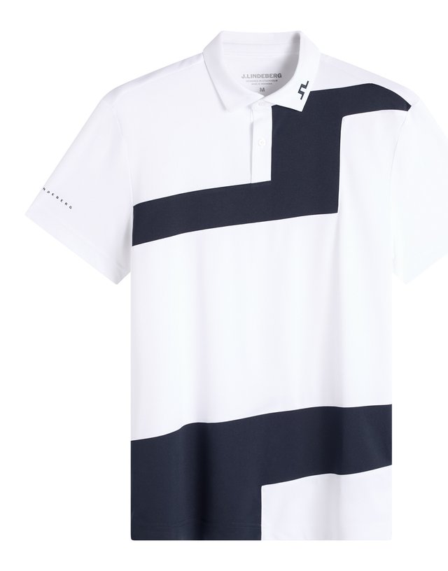 J.Lindeberg Sidd pánské polo, bílé