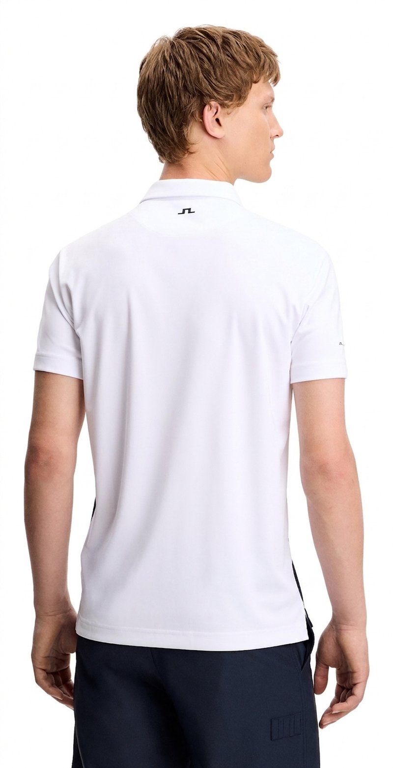 J.Lindeberg Sidd pánské polo, bílé