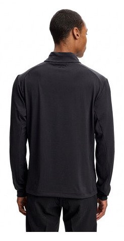 J.Lindeberg Lassy Quarter Zip Mid pánská vrstva, černá