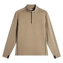 J.Lindeberg Lassy Quarter Zip Mid pánská vrstva, brindle