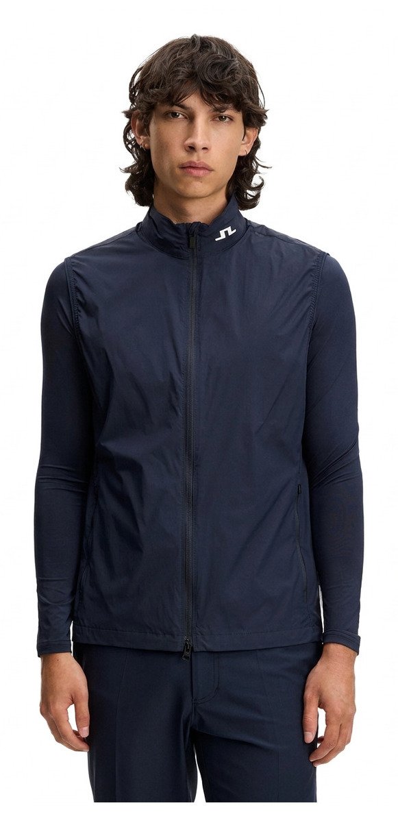 J.Lindeberg Tour Tech Packable pánská vesta, JLNavy