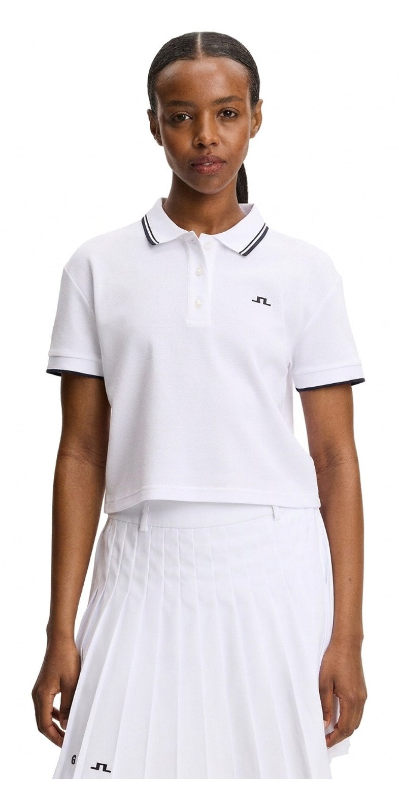 J.Lindeberg Claris dámské polo, bílé