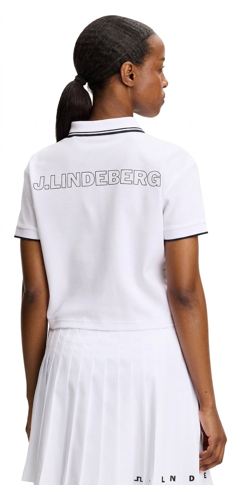 J.Lindeberg Claris dámské polo, bílé