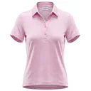J.Lindeberg Caitlyn dámské polo, bias bridge micro orchid white