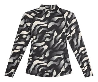 J.Lindeberg Ella Print Compression dámský top, bunker fade black moonbeam