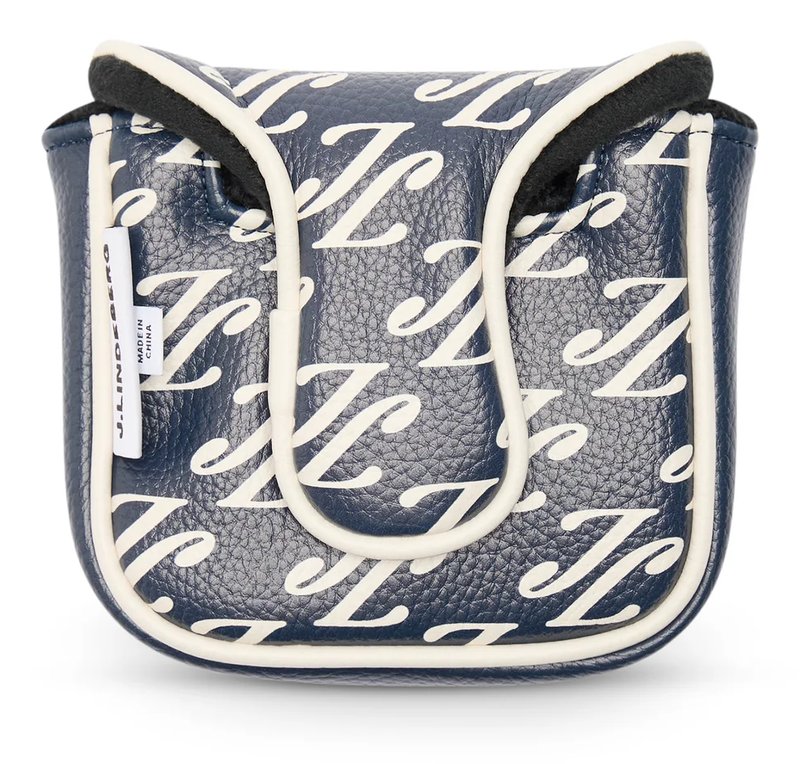 J.Lindeberg Mallet Print Putter kryt hlavy, cardi ligature navy