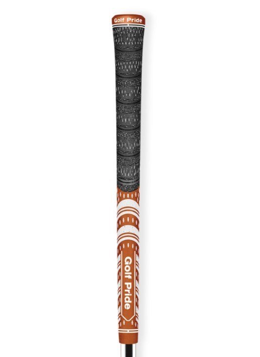Golf Pride MCC grip (.60 RND), Midsize, oranžový/bílý