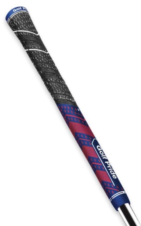 Golf Pride MCC Plus4 grip (.60 RND), Midsize, tmavě modrá/červená