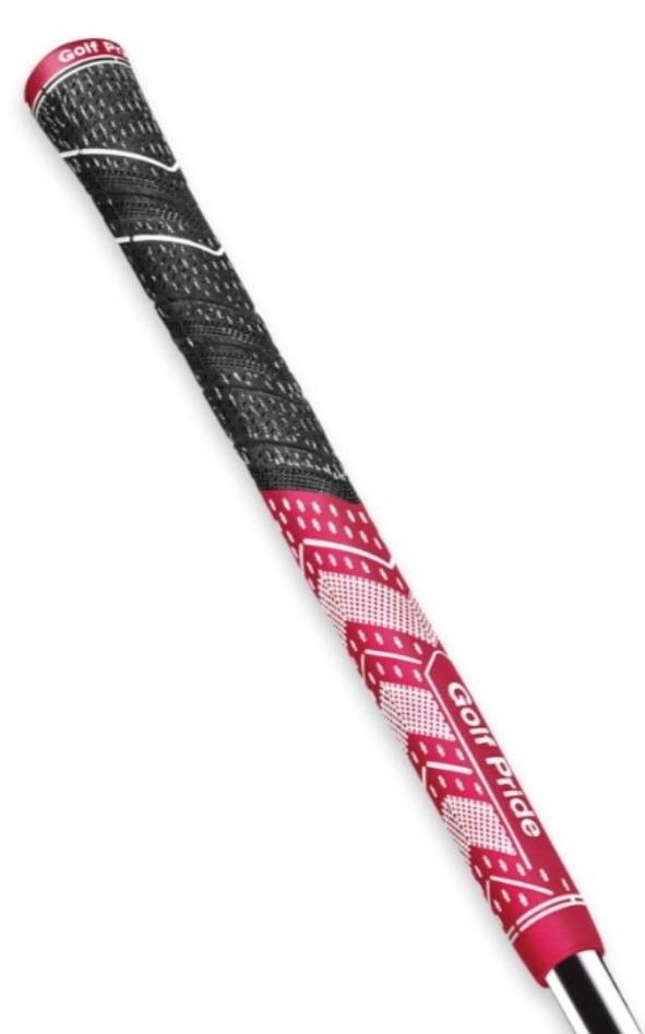 Golf Pride MCC Plus4 grip (.60 RND), standard, tmavě červený/bílý