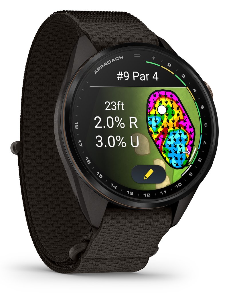 Garmin Approach S72 Golfové gps hodinky, 43 mm, pebble grey