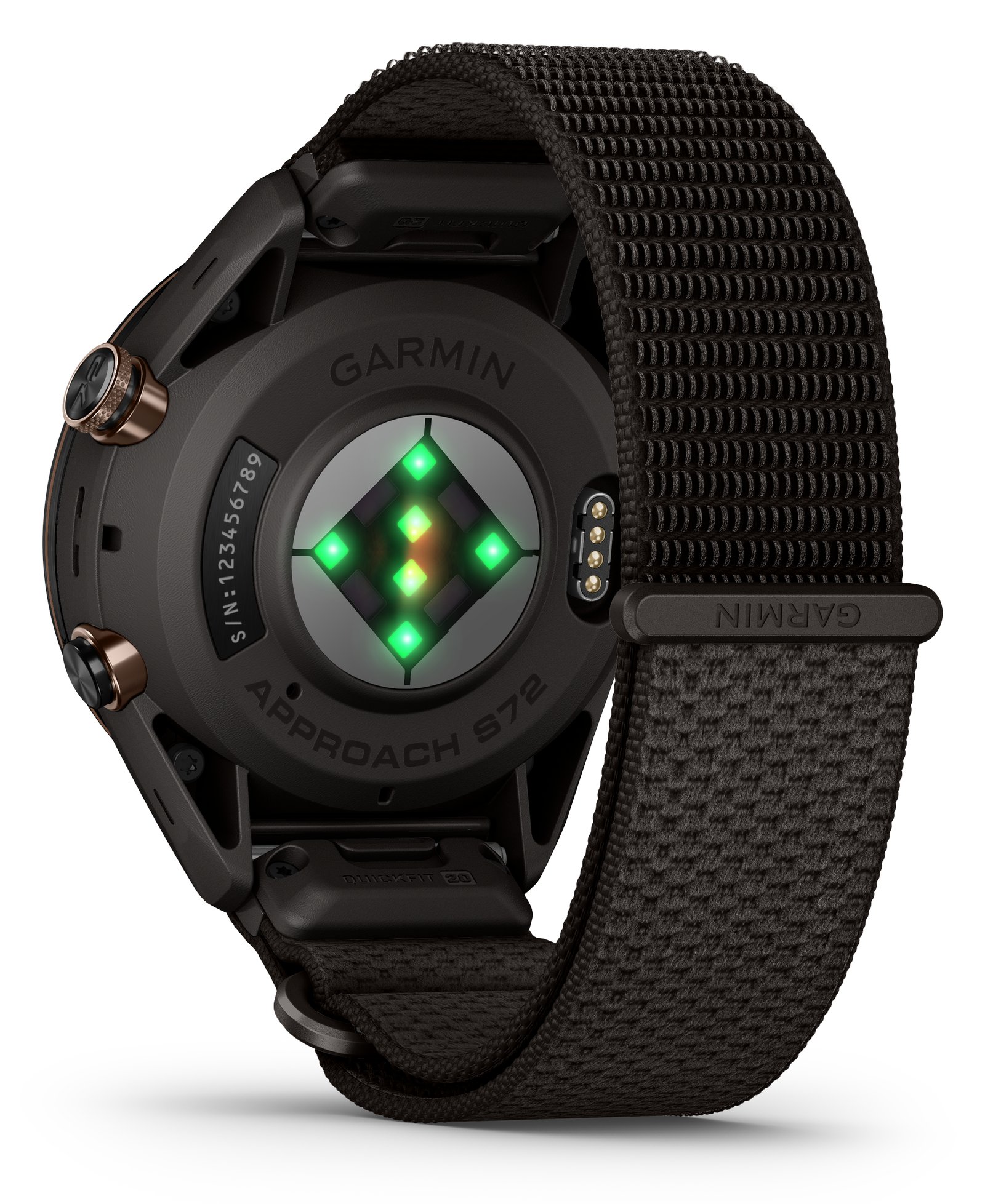 Garmin Approach S72 Golfové gps hodinky, 43 mm, pebble grey