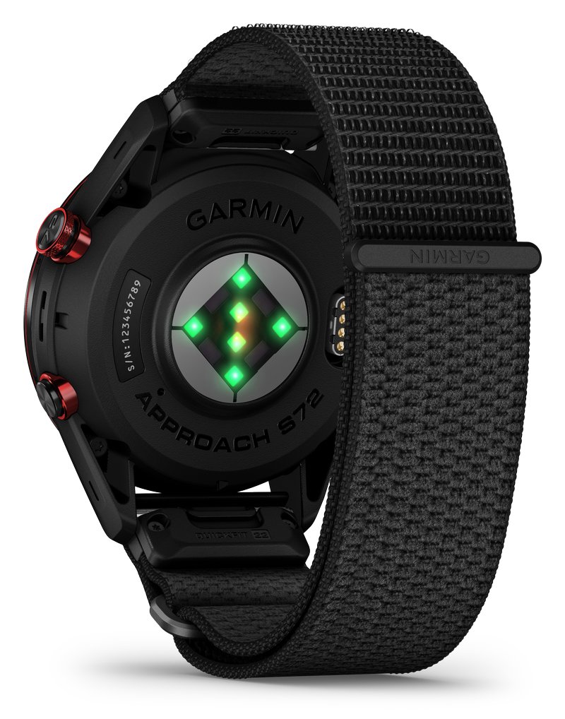 Garmin Approach S72 golfové gps hodinky, 47 mm, černé
