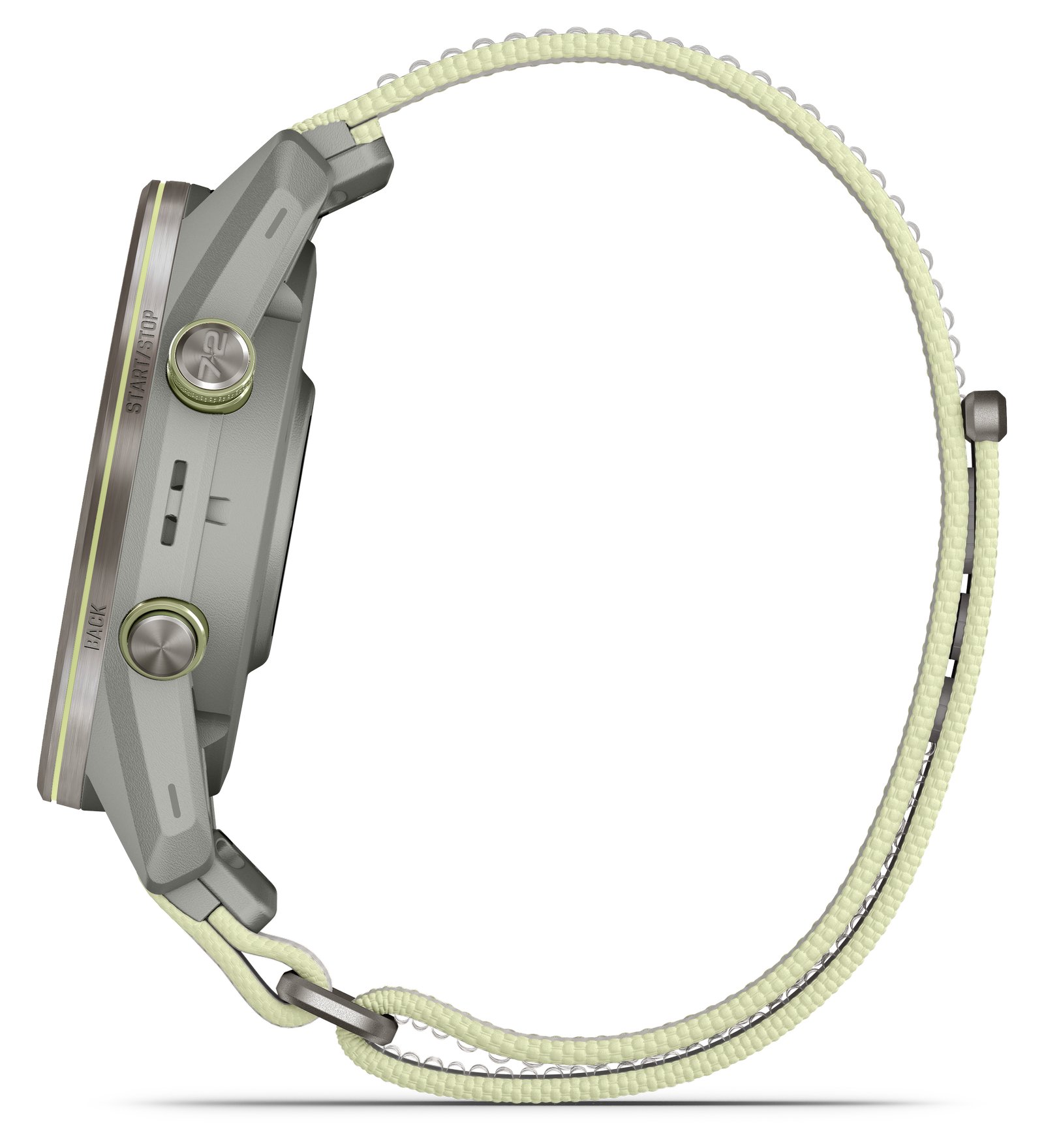 Garmin Approach S72 GPS hodinky, 47 mm, fog grey/citron,