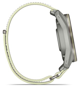 Garmin Approach S72 GPS hodinky, 47 mm, fog grey/citron,