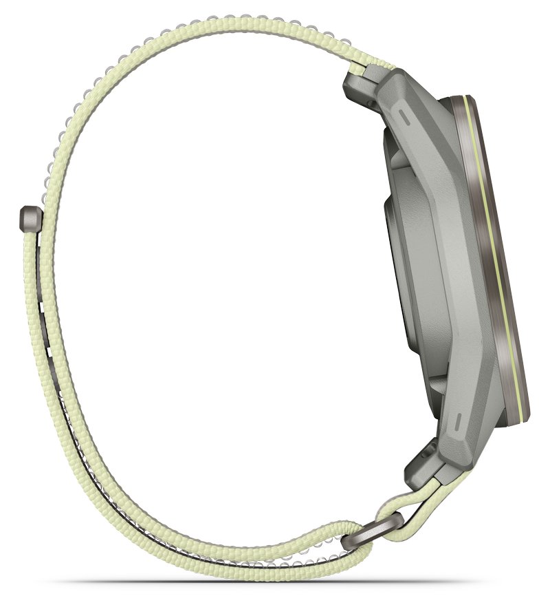Garmin Approach S72 GPS hodinky, 47 mm, fog grey/citron,