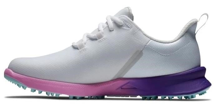 FootJoy Fuel Sport dámské golfové boty 2023, bílé/fialové, UK7.5-EU41 (US9.5)