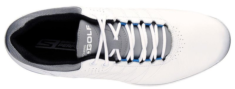 Skechers Go Golf Elite 2 pánské golfové boty, bílo/šedo/modré
