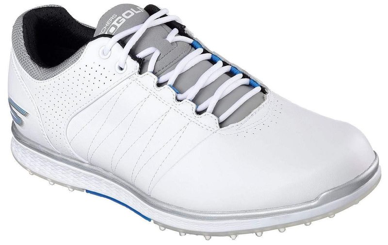 Skechers Go Golf Elite 2 pánské golfové boty, bílo/šedo/modré