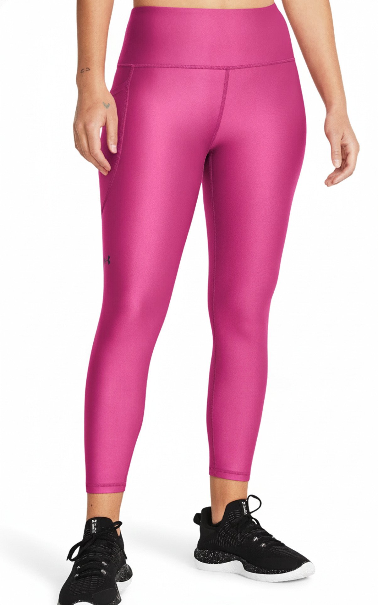 Under Armour HeatGear Armour Hi Ankle dámské kompresní legíny, astral aura