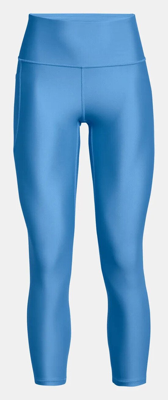 Under Armour HeatGear Armour Hi Ankle dámské kompresní legíny, viral blue