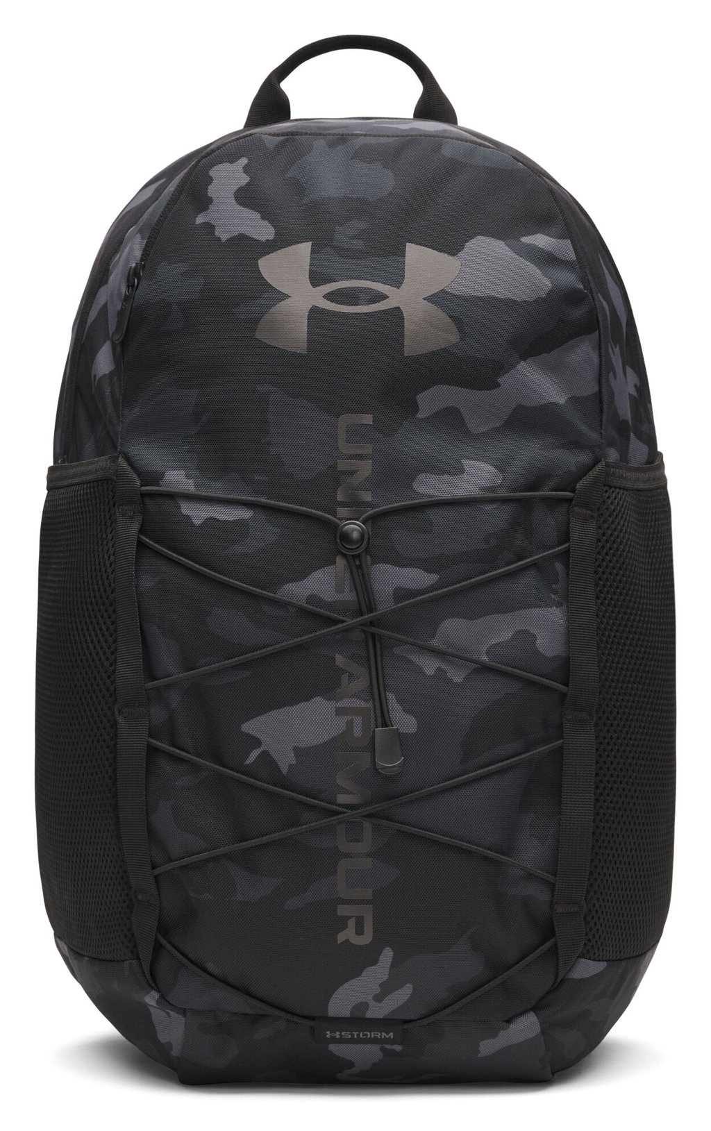 Under Armour Hustle Sport 6.0 batoh, černá/metalická šedá