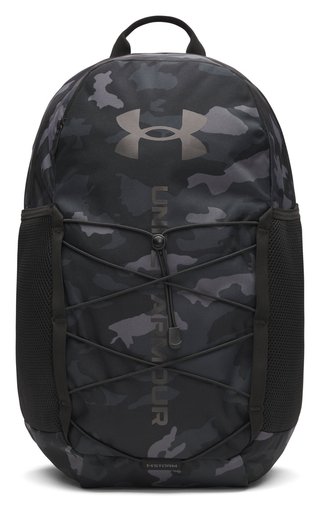 Under Armour Hustle Sport 6.0 batoh, černá/metalická šedá