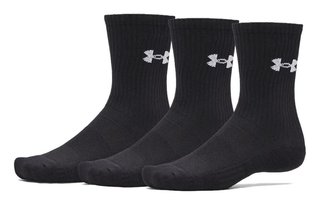 Under Armour UA Performance Cotton unisex ponožky (3 páry), ultimate black