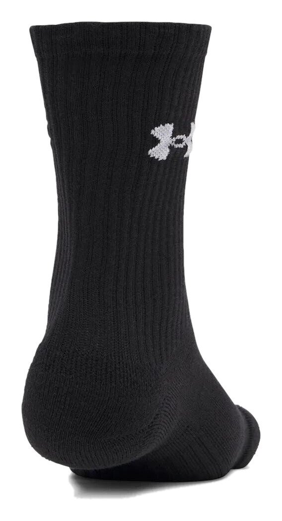 Under Armour UA Performance Cotton unisex ponožky (3 páry), ultimate black