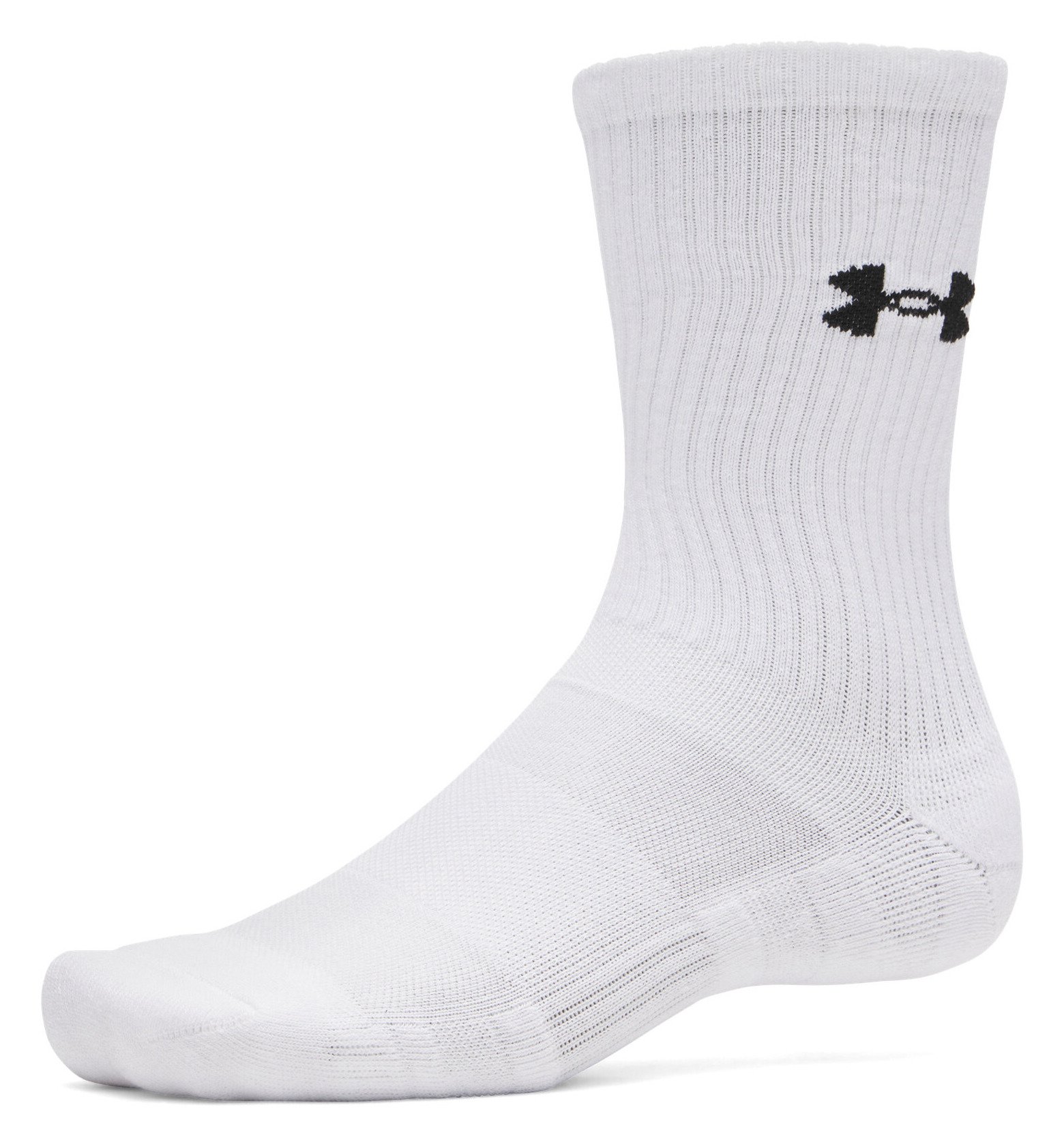 Under Armour UA Performance Cotton unisex ponožky (3 páry), bílé